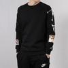 Air Jordan Printing Fleece Lined Athleisure Casual Sports Pullover Black Men's CD5872-010
