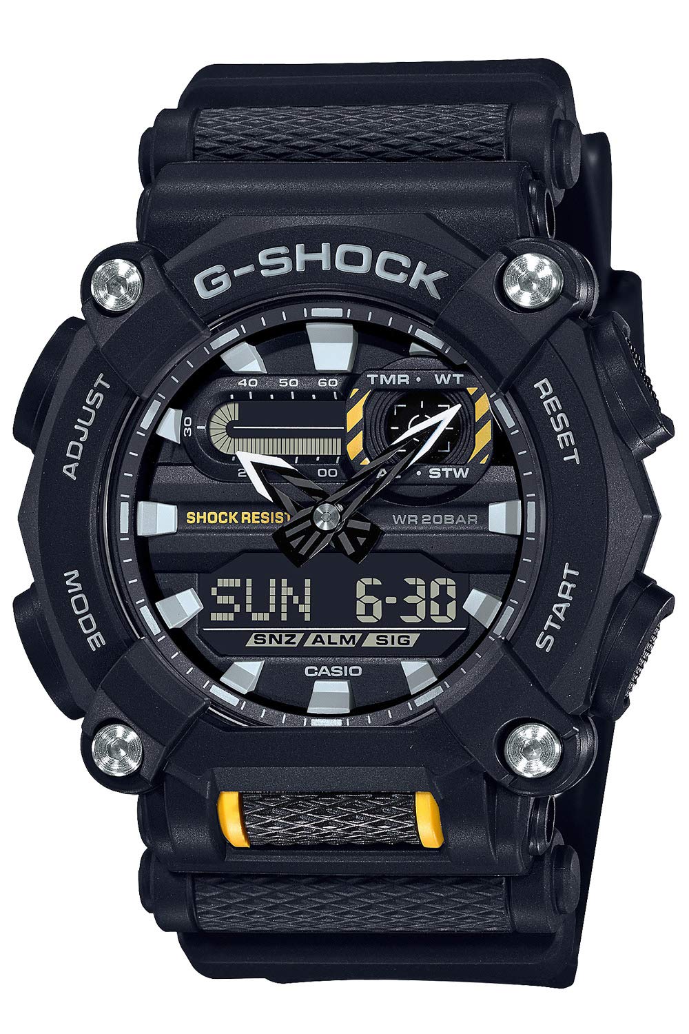 

Часы черные [Casio] G-Shock GA-900-1AJF мужские чёрный
