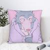 Animal Legoshi Wolf Pillow Cover Novelty Pillow Case For Sofa Couch Bed Living Room Soft Pillowcases Birthday Present