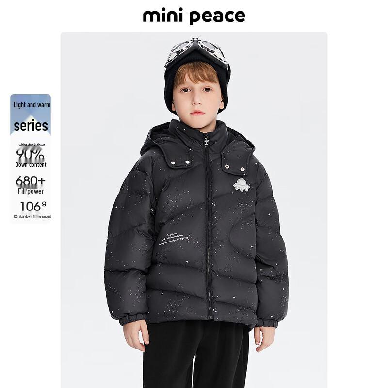 Зимняя пуховая куртка для мальчиков MiniPeace L