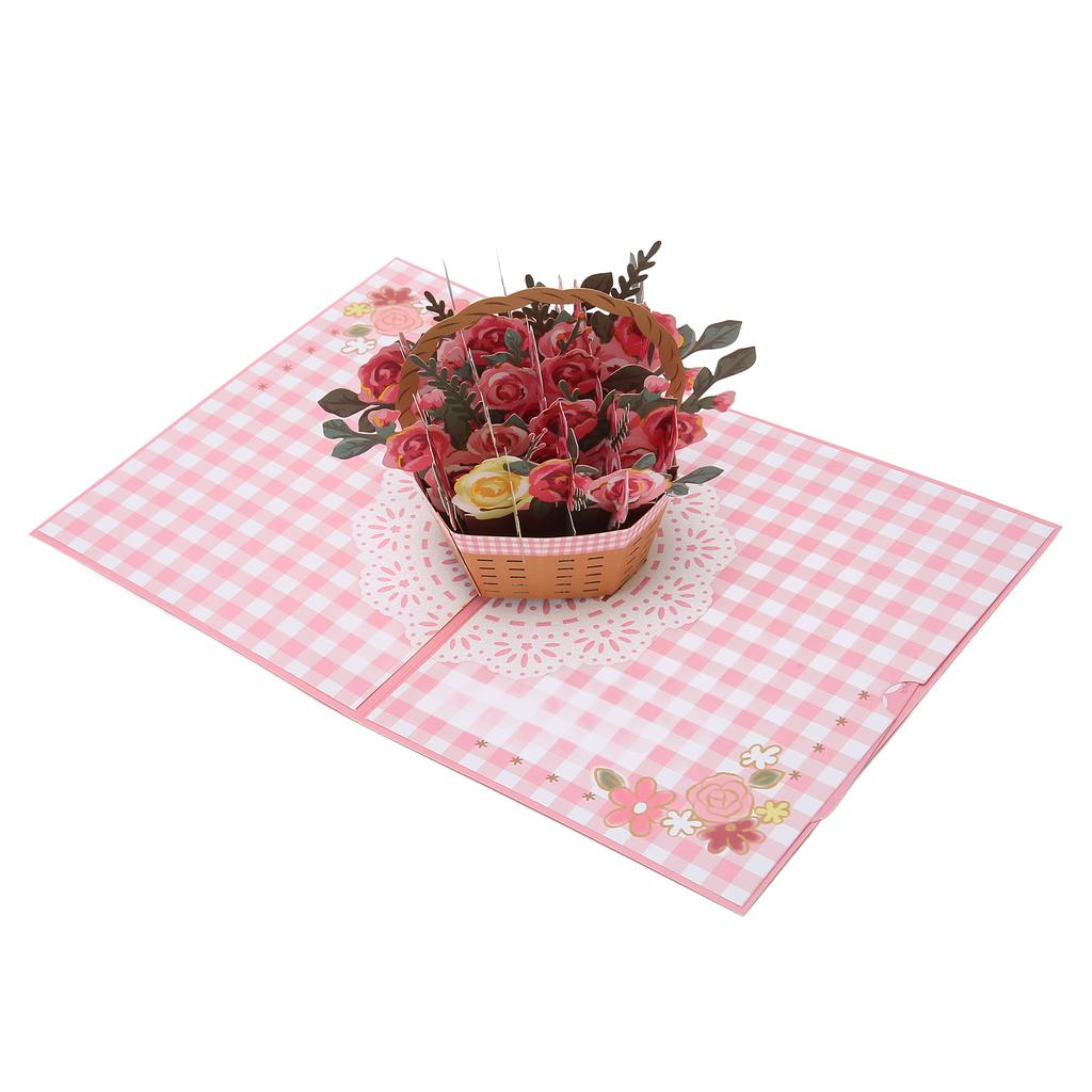 Felicitări Gravură Exquisită Eco-Friendly Felicitări 3D pentru Ziua Îndrăgostiților