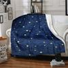 1pc Wave Star Blanket, Lightweight Flannel Throw Blanket for Sofa, Bed, Travel, Camping, Living Room, Office, Couch, Chair, and Bed