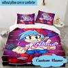 Custom Name 3PCS Friday Night Bedding Set, Including 1pc Duvet Cover And 2pcs Pillowcases, Suitable for Dorms and Bedrooms Gift