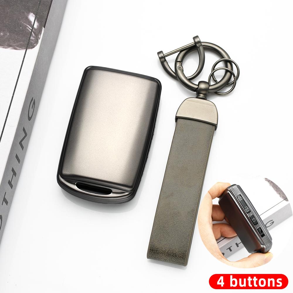 Auto Keyless Fob Shell Protector Keychain For Mazda Cx4 Cx8 Cx9 3 Axela Cx-30 Cx-5 3/4 Buttons Fashion Tpu Car Key Case Cover