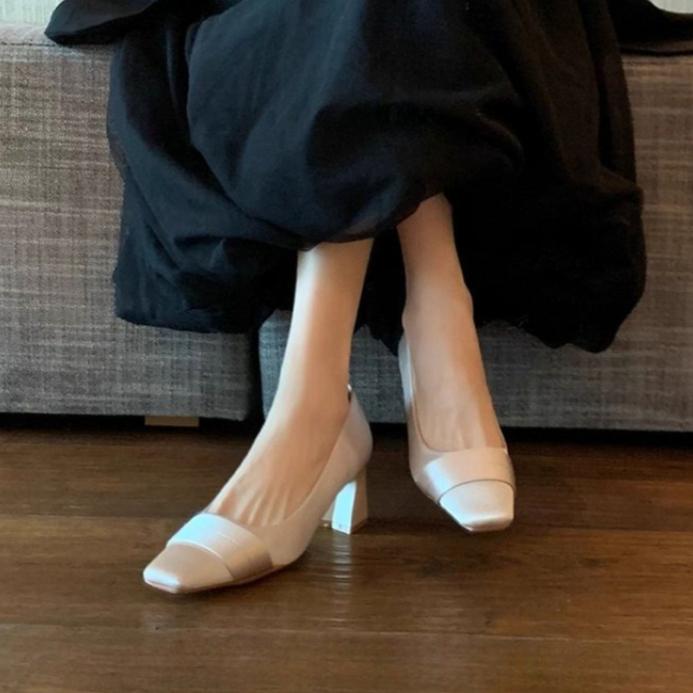 

High Heels Women s Shoes Elegant Sexy Heeled Sandals for Woman Shallow Luxury Shoes 2026 New Pumps Spring Fashion 34
