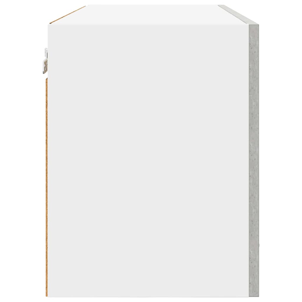 Wall Cabinet Concrete Grey 80 x 31 x 40 cm Engineered Wood