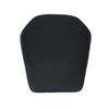 Rear Motorcycle Seat Pad Replacement, Black PU Passenger Pad with Molded Mount Base for Routine Service Tasks and Visual Update Work