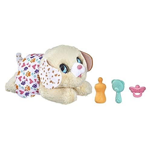 Hasbro FurReal Baby Puppy Electric Plush Toy with Cute Blinking and Barking Moves, Ages 4 and Up (F4085), Authentic