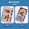 Kids' Educational Wooden Catapult Chess Game - Interactive Parent-Child Strategy Toy