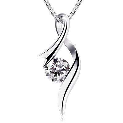 Fashion Jewelry Charm  Plated Pendant Hollow Necklace Elegant Retro