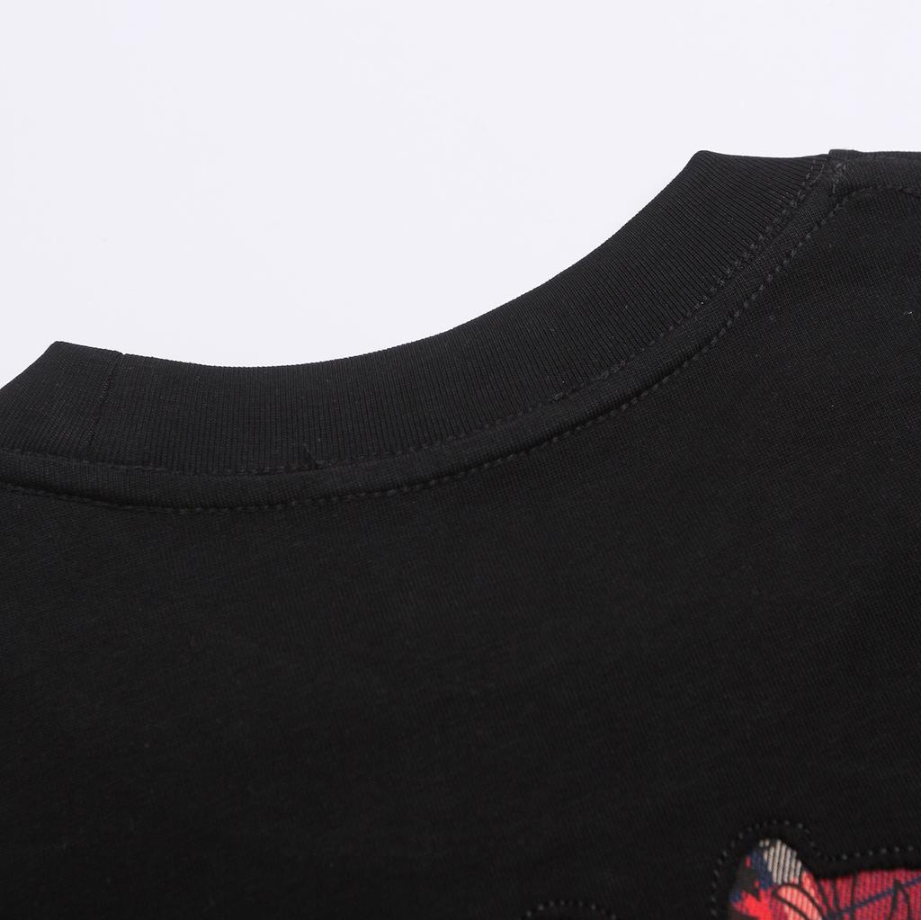 1976 CHROME HEARTS 2025 Summer New High Quality Cotton Round Neck Loose Large Size Men's and Women's T-shirt Couple T-shirt