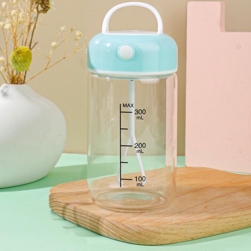 Protein Shaker Cup Powerful Quiet Mixing Mug 380ml Cute Battery Powered Shaker Cup Food-Grade Stirring Mug For Soymilk Milk