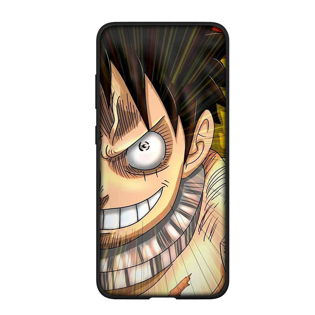 Pour Samsung Galaxy S25 S24 S23 S22 Ultra FE Plus A17 A37 A57 A56 A55 A06 A16 A15 A36 A26 A35 A05 A25 A54 A34 Coque Dessin Animé Luffy Roronoa Zoro One Piece