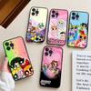 P-Powerpuff-GirlS Soft Back Phone Cover Case For IPhone 17 16 Pro Max 15 12 11 16e 13 Mini 14 15 Plus