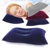 Fashion Inflatable Pillow Outdoor Pvc Travel Camping Thick Rectangle Flocking