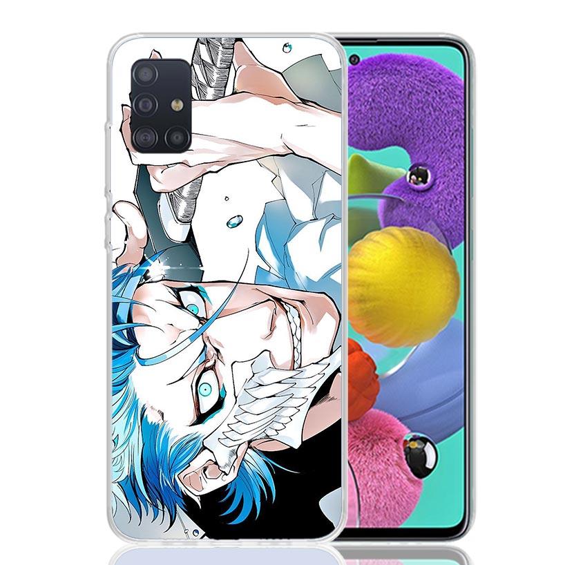 Grimmjow 6 Bleach Phone Case For Samsung Galaxy A52 A32 A22 A12 A02S A50S A30S A51 A31 AA71 Note 20 Ultra 10 S10 Plus Galaxy A52