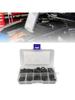 Pack of 500 Plastic Washers Washers Black Nylon Spacer Sleeves Plastic Washers Assortment Spacers 8 Size Washers Set