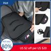 Nova Bolsa de Armazenamento com Almofada de Seda Gelada para Carro, Capa de Assento Respirável, Acessórios para Carro Para E46 E90 E60 F10 E39 F30 E36 F20 E