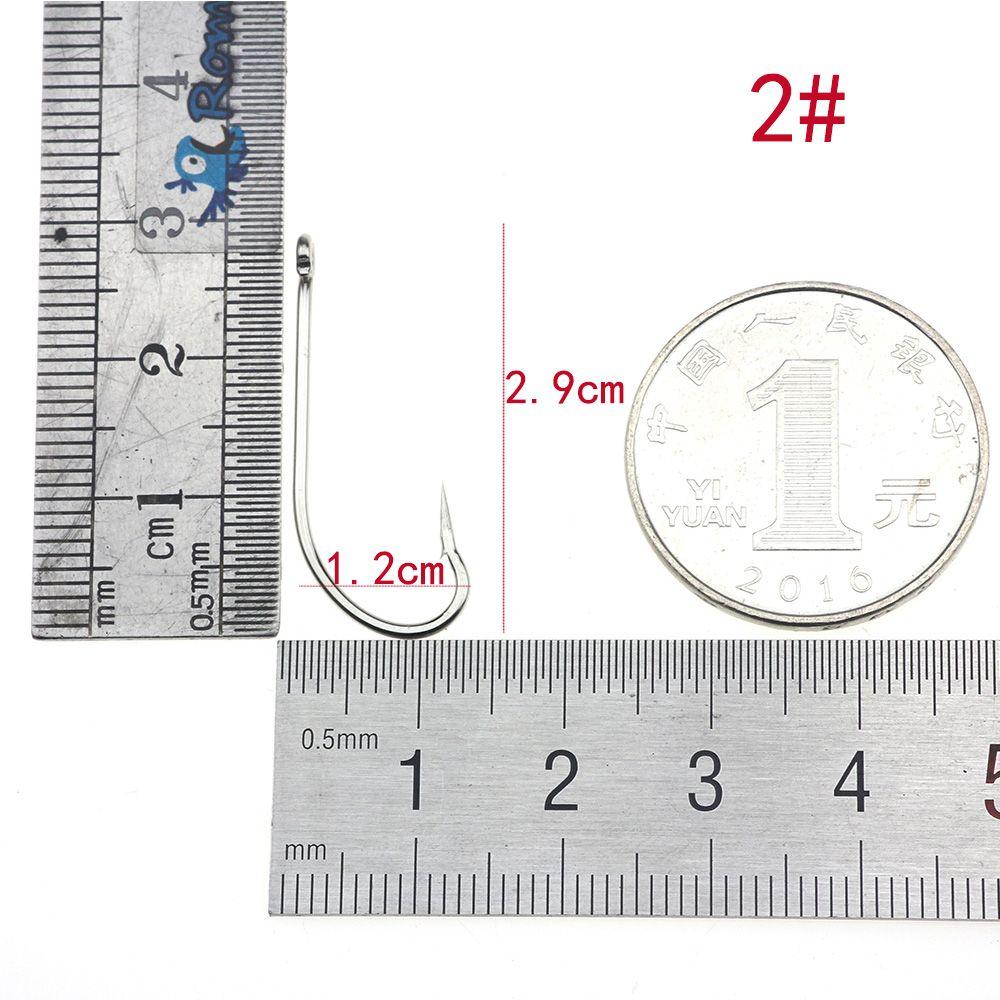 

Рыболовные крючки из нержавеющей стали 2#