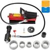 VEVOR Hydraulic Exhaust Pipe Expander, 4.1 To 10.8 Cm Size, 10 T Pedal Pump Included with 4 Dies