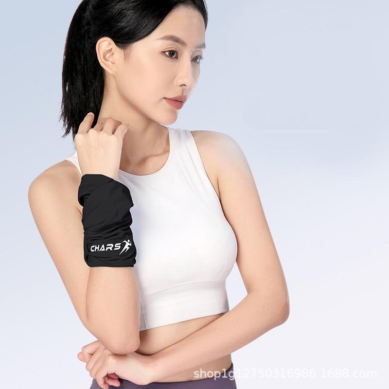 Sports Wristband Thin Breathable Women's Running Fitness Wrist Wiping Sweat Absorbing Quick Drying Multifunctional Wristband