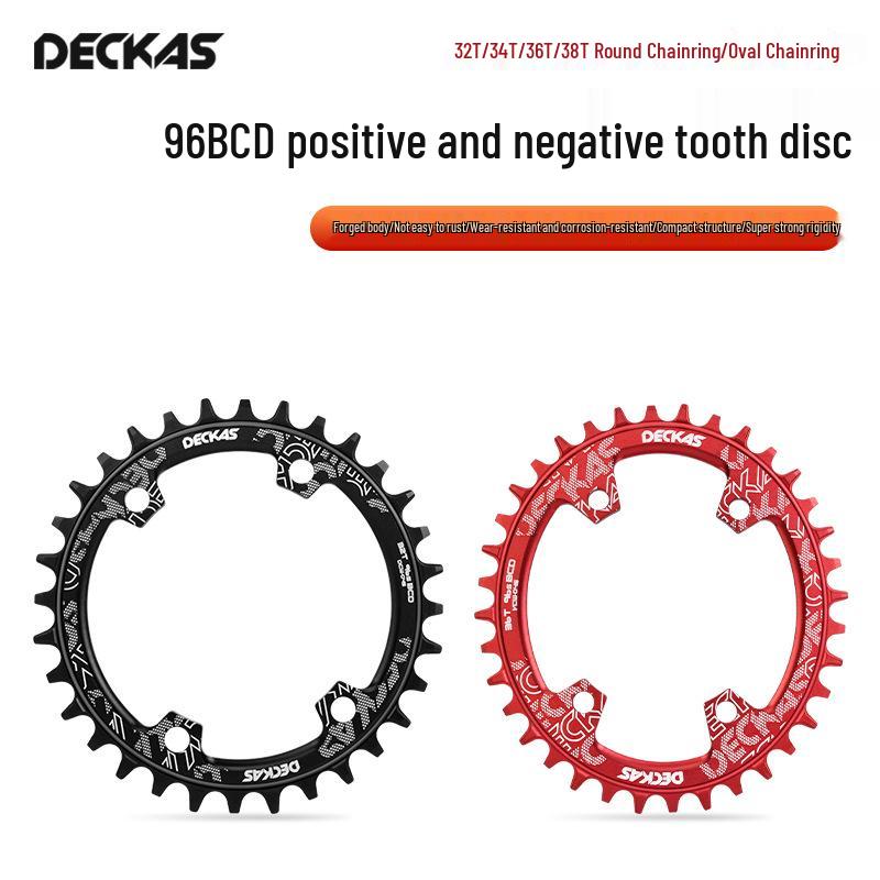 DECKAS BCD96 Round/Oval Chainring for XTR/M8000/M9000 Bikes