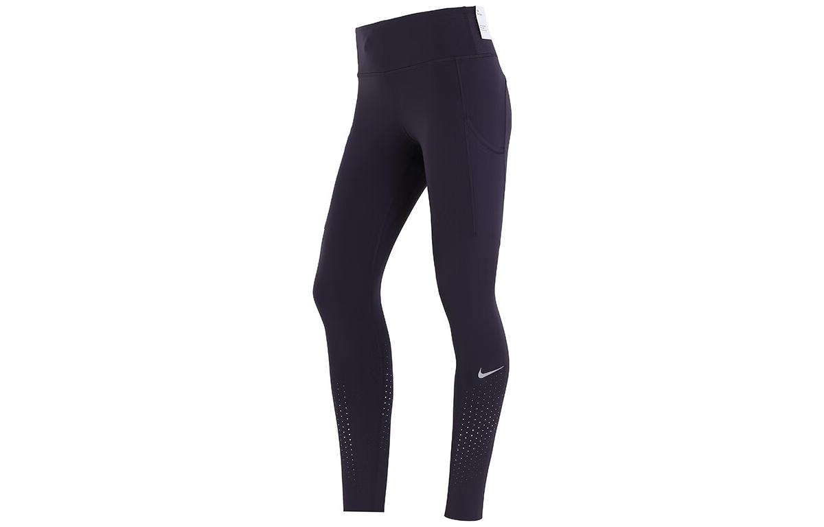 

Nike Knitted Sweatpants Women s Black Moderate Slim Fit Pants CN8042-540 XL