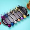 Colorful 6 Pcs Stainless Steel Tea Spoons Set Metal Music Coffee Spoon Ice Cream Candy Teaspoon Rose Gold Spoon