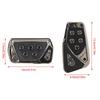 Anti-Slip 2pcs Set Car Foot Brake Pedals Cover Fuel Gas Foot Pad Set Kit Universal Car Pedal Covers Kits For Car Modification