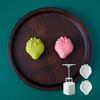 Mooncake Mould 50g with 2 Different Strawberry Shaped Stamps Mid-Autumn Festival