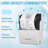 Portable   Thermal Printer 2 inch Wireless USB Receipt Bill Ticket Printer with 57mm Print Paper Roll Compatible with       for Resta