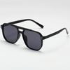 Women's Men's Square Sunglasses Retro Polygonal Sunglasses Black Retro Fashion Accessories Suitable for Gifts
