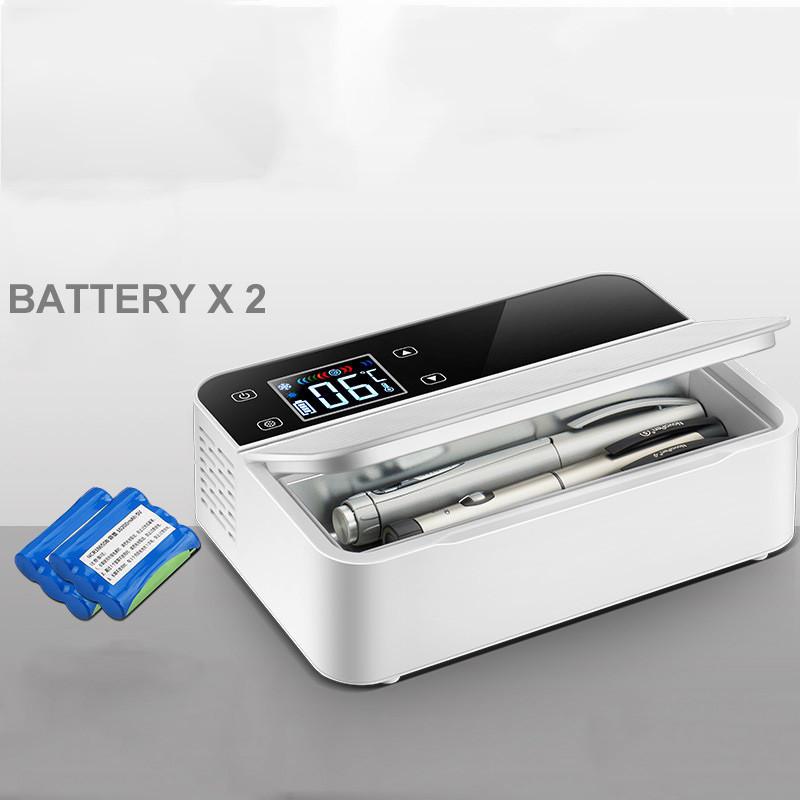 260 ML 10200mAh Insulin Serum Interferon Capsules  Mini-Fridge Cooler Small Portable Insulin Medicine Refrigerator