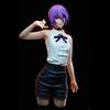 Quente 28cm Personagem de Anime Reze Bombdemon Heralese Chainsaw Man Figura de Boneca GK Brinquedo Modelo Sexy Colecionável Decoração de Quarto Presente de Festival