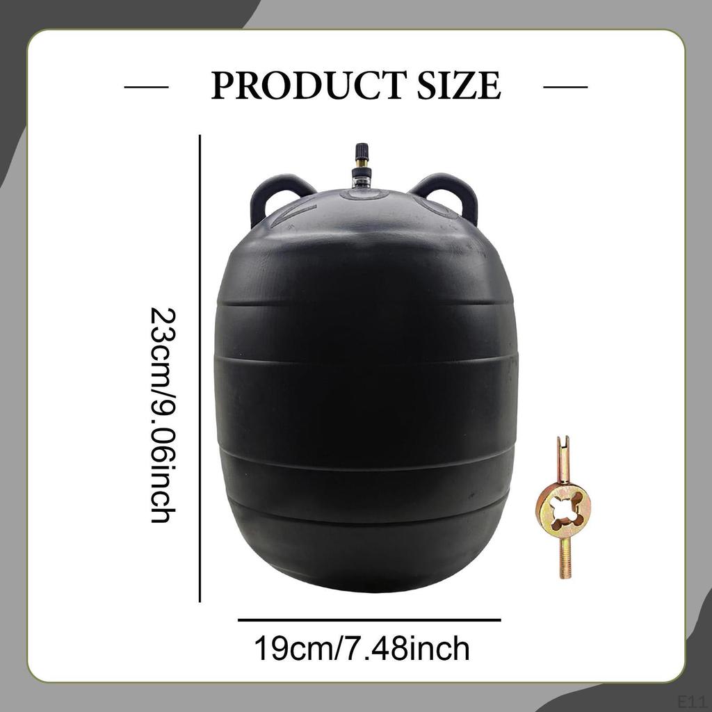 Dop gonflabil pentru tuburi Minge de testare pentru instalații sanitare Întreținere municipală,Cauciuc,Conducte municipale