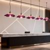Purple Glass Flower Chandelier - Retro Bedside Lamp for Restaurant, Bar, or Homestay in Japanese Brass Style.