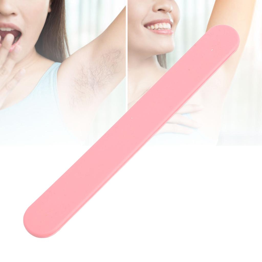 5pcs Silicone Stir Sticks for Hair Removal Reusable Non Stick Silicone Wax Spatulas for Mixing Resin Paint Mask Crafts