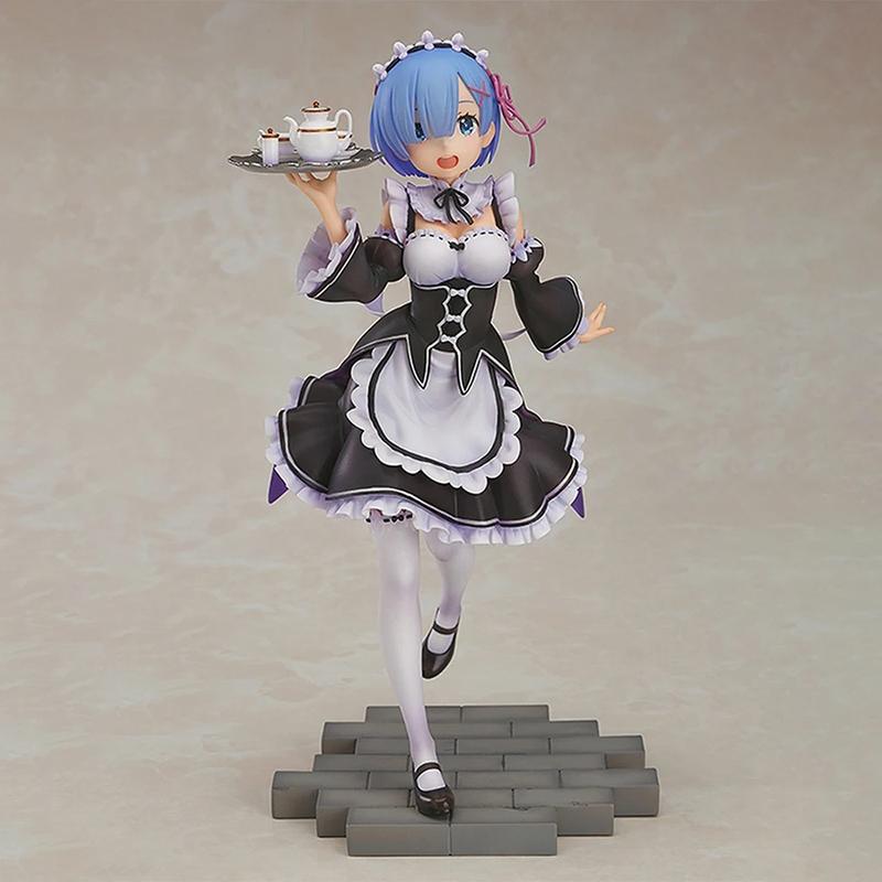 Re Life in a Different World from Zero Rem PVC Action Figure Anime Figure Model Toys Collection Doll Gift
