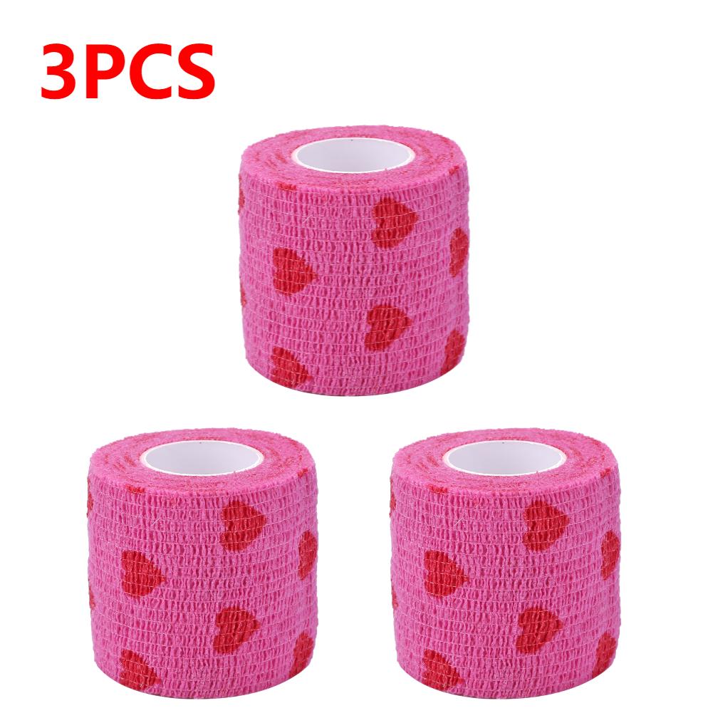 1-10pcs Cat Self-adhesive Elastic Bandage for Pet Dog Cat Bandage Leg Cover Protector Strap Bandage Non-woven Cohesive Bandage