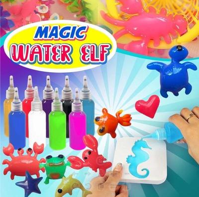 DIY Magic Water Elf Toy Kit Water Fairy Water Gel Kit Handmade Water Toy Birthday Christmas Gifts for Kids Party Favors