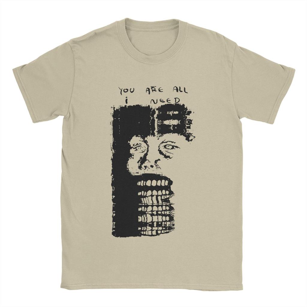 Radiohead All I Need Men's T Shirts Music Band Crazy Tee Shirt Short Sleeve Round Neck T-Shirts Cotton Unique Clothing