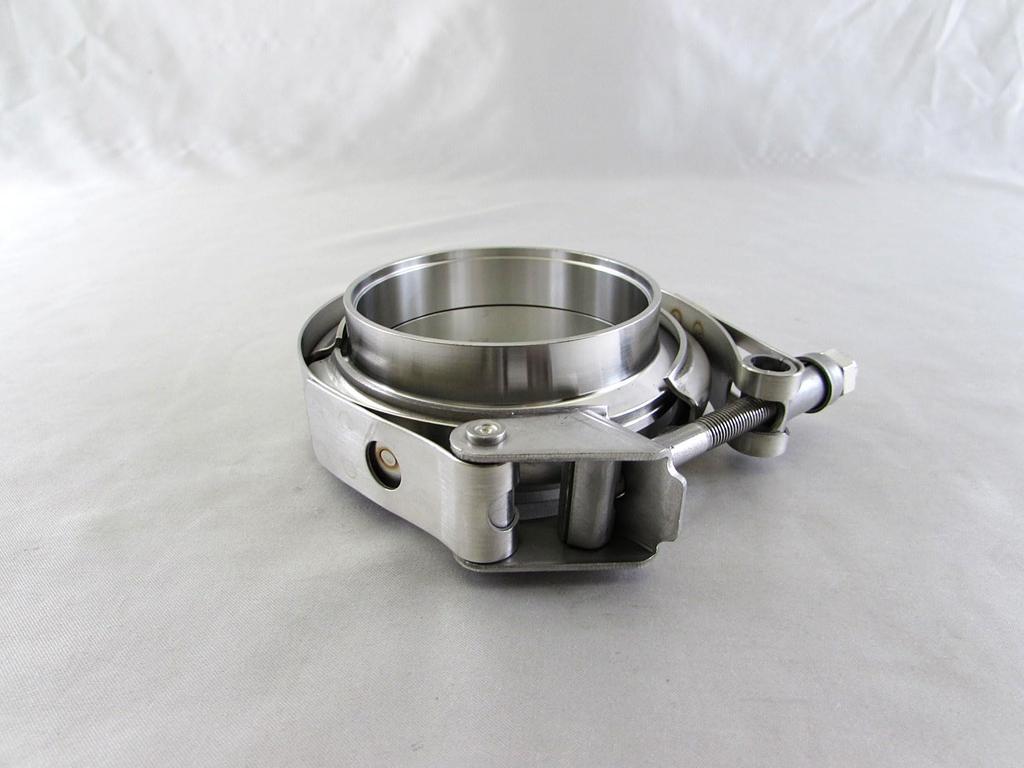 BRIGHTZ Stainless Steel Muffler Flange 77 81 Coupling V-Band 77 81 [MUF-JOI-017-4PC]
