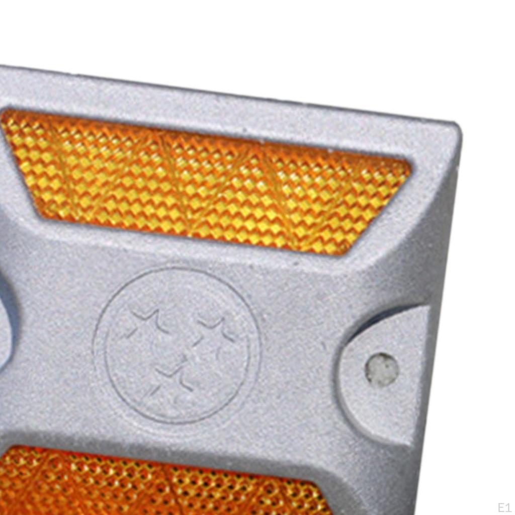 Driveway Marker Pavement Stable Bright Color Sidewalks Freeways Portable High-reflectivity