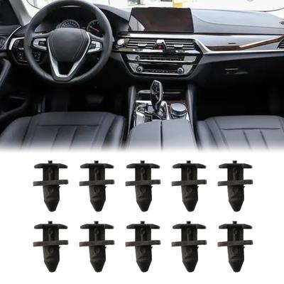 10pcs/kit For BMW 5 7 Series FOR E32 E34 Z1 Windscreen Cowl & Scuttle Panel Trim Clips 51-71-1-928-946 Replacement Car Parts