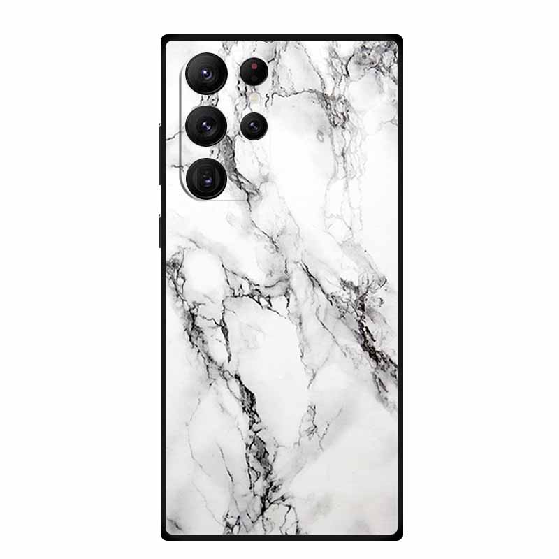 For Samsung S23 Ultra Phone Case Cover S23Ultra Black Silicone Soft Back Case For Samsung Galaxy S22 S23 Ultra Case S 23 Ultra