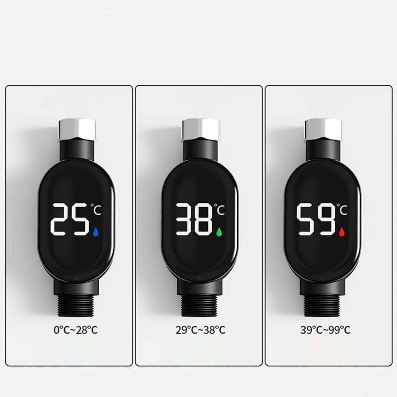 Led Display Household Water Shower Thermometer 0-99℃ Water Thermometer Baby Care Bath Intelligent Temperature Meter