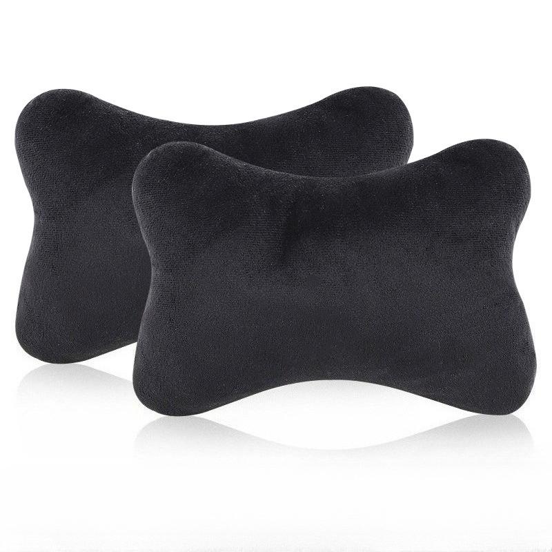 2pcs Car Neck Headrest Pillow Memory Foam Car Seat Neck Pillow Breathable Head And Neck Support For Sleep Pillow