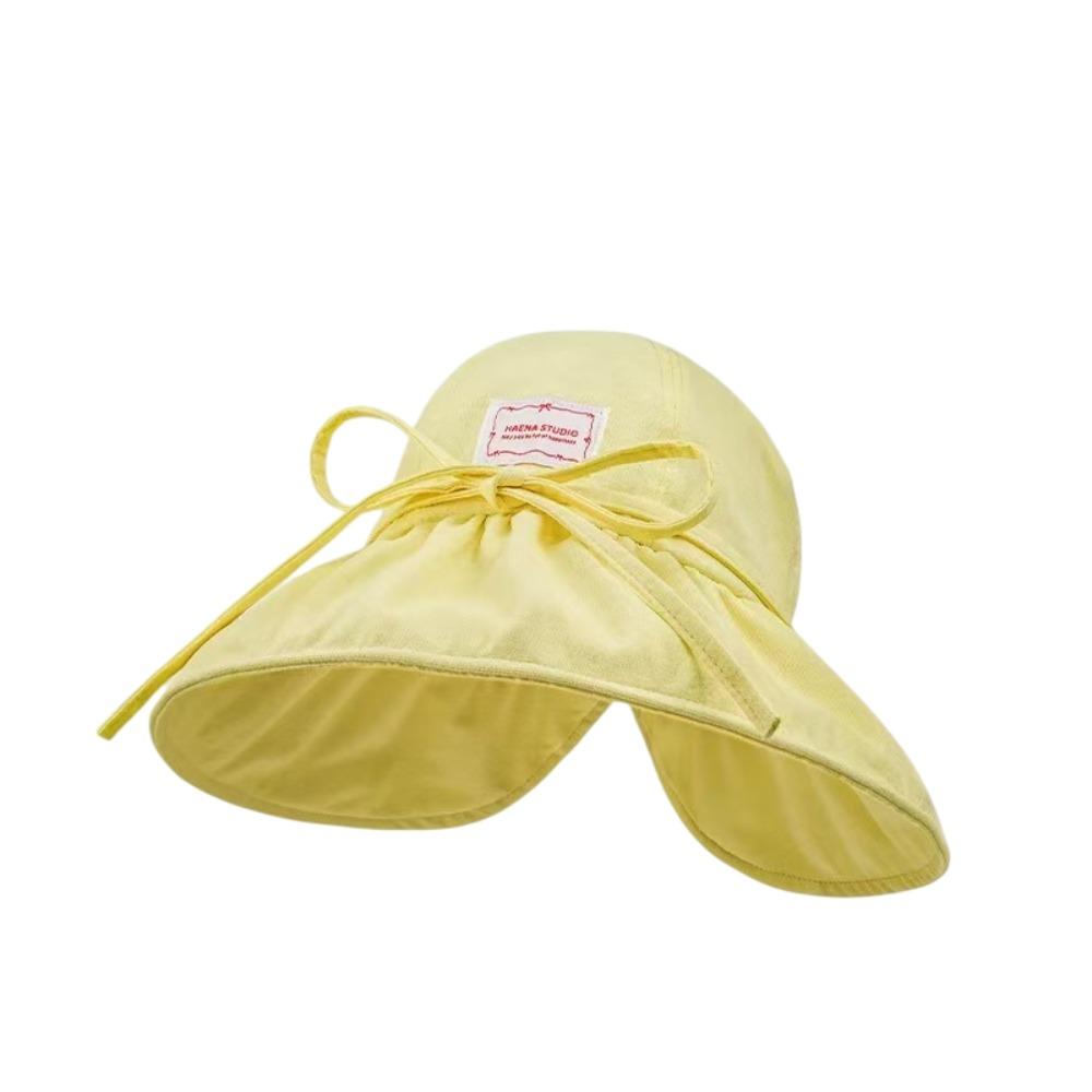 Dopamine Fisherman Hat with Drawstring Sun Protection Hat Summer Ladies Sun Hat Outdoor