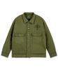 Astral Projection New Ap Logo Oversized Trucker Jacket_Khaki