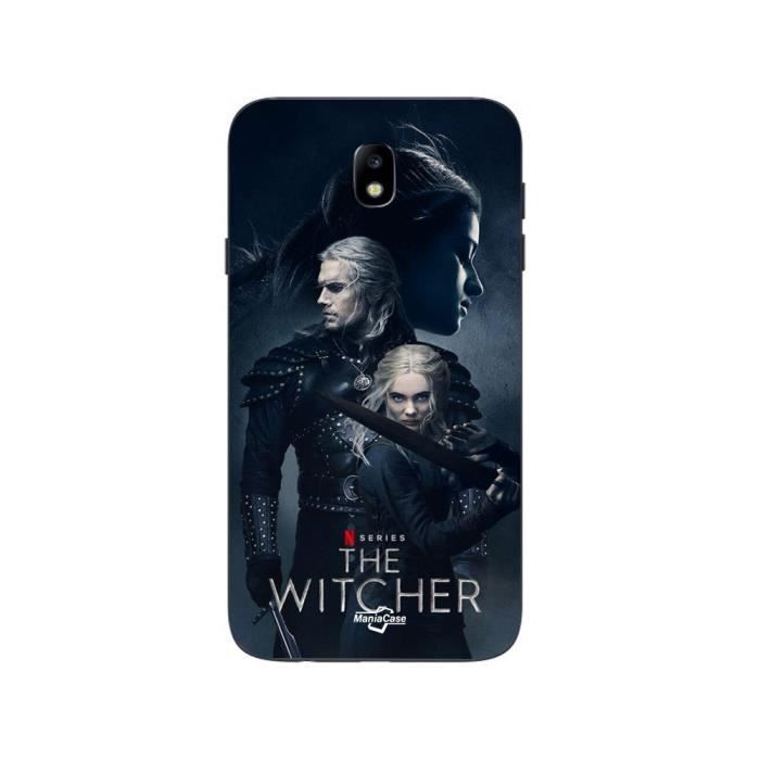 Coque - Maniacase - Samsung Galaxy J7 2018 - The Witcher - Souple - Mixte